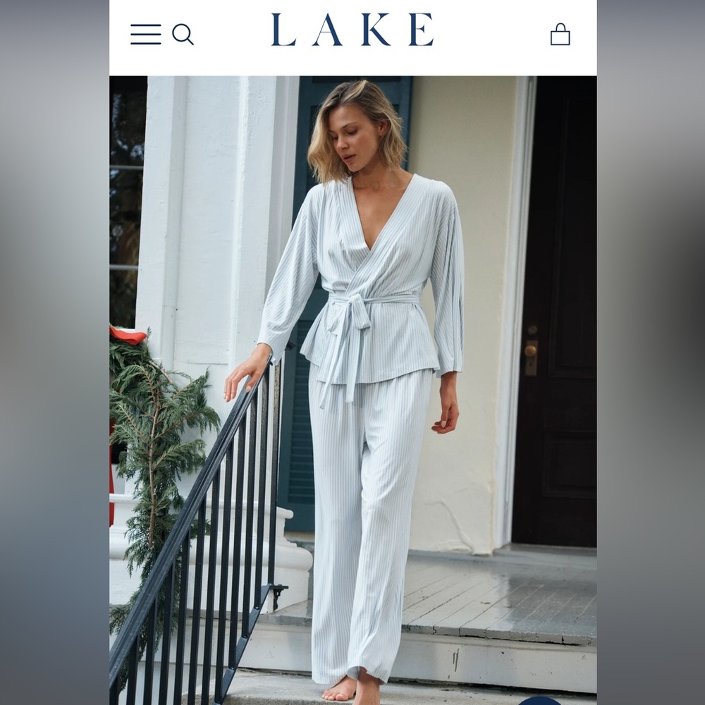 Lake kimono pajama set